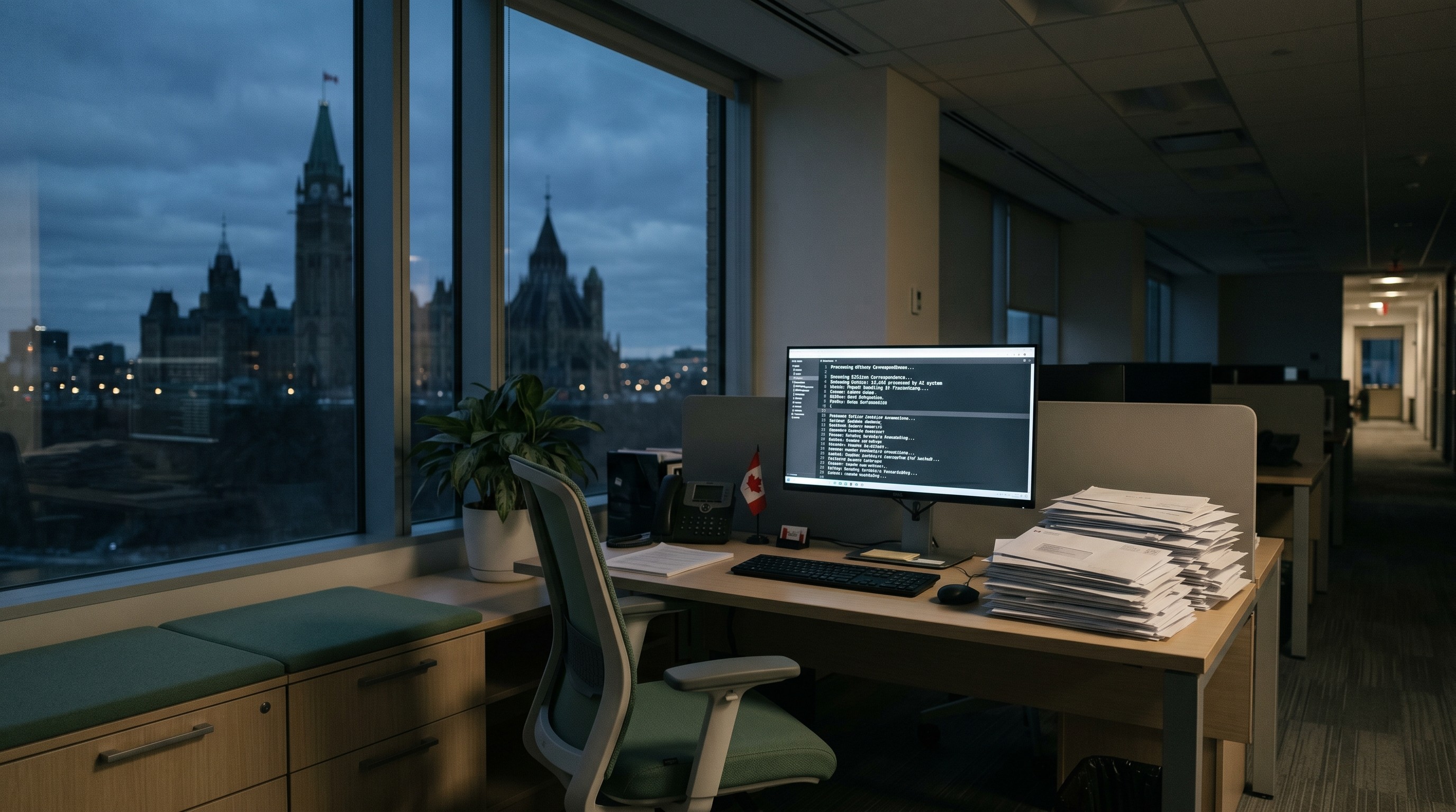 Ottawa veut automatiser la correspondance du premier ministre par IA : test de gouvernance pour la fonction publique fédérale