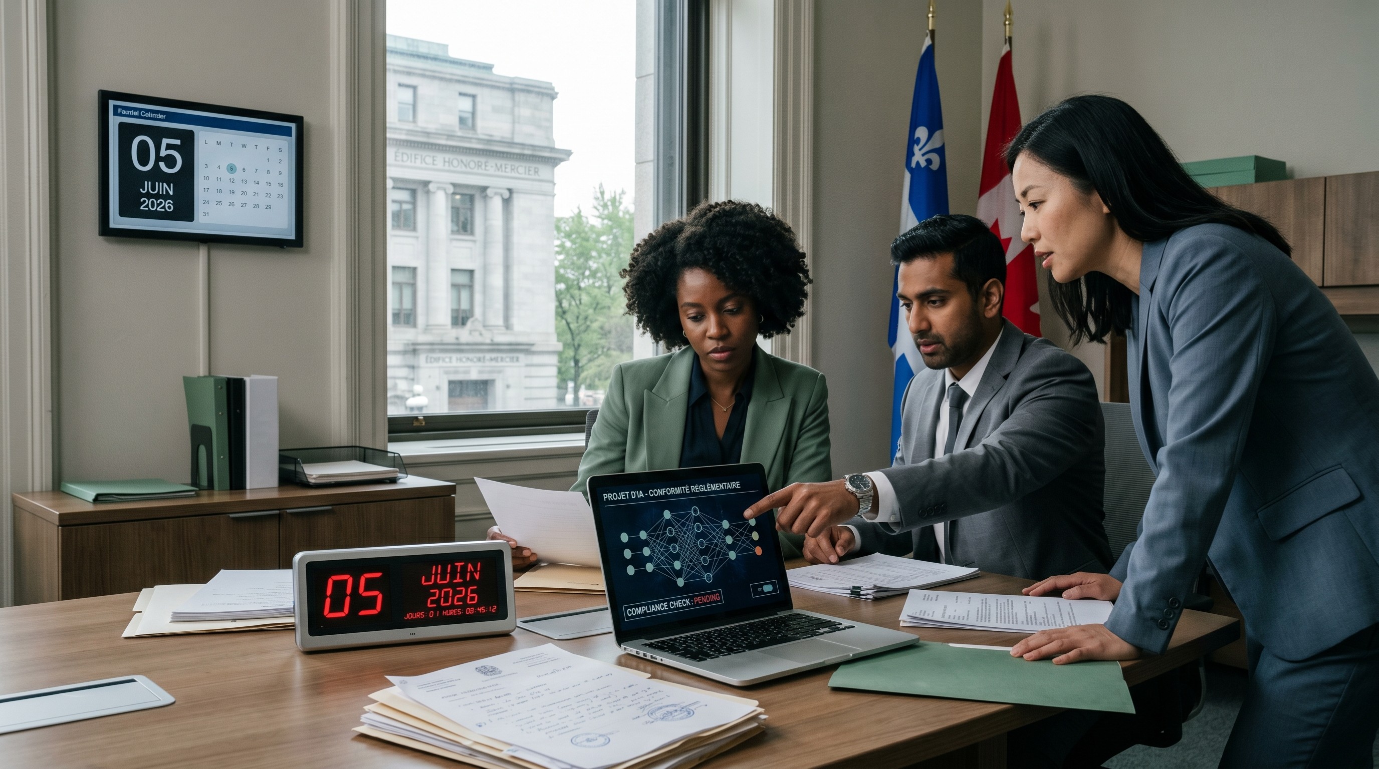 5 juin 2026 : six semaines pour que les organismes publics québécois se conforment à la directive sur l'IA