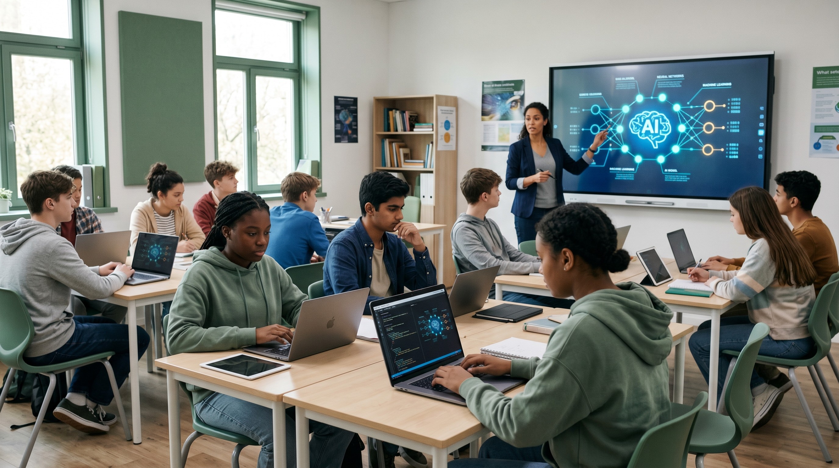 IA à l'école : la France impose une heure par semaine, le Québec mise sur l'intégration